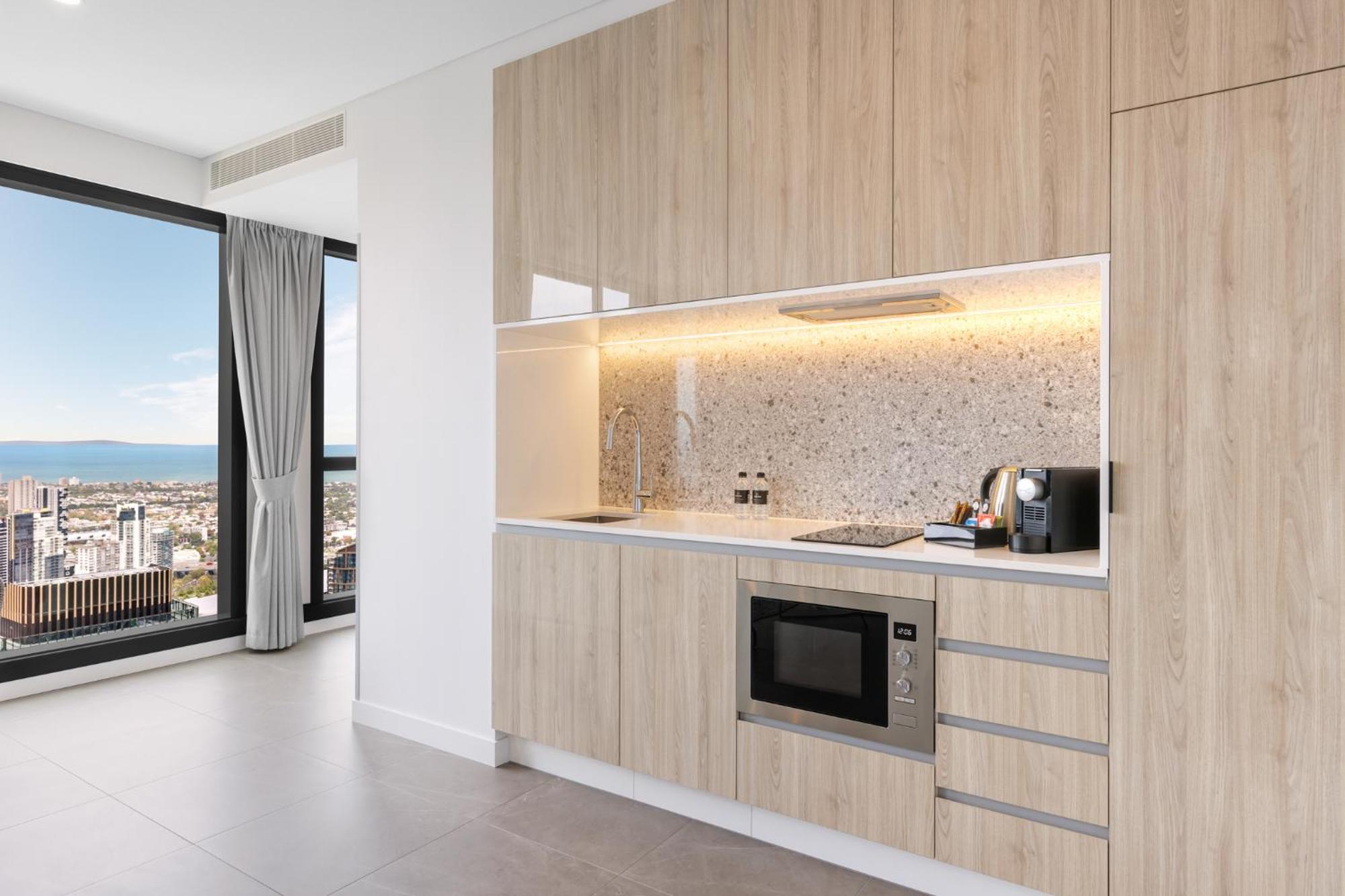 Meriton Suites Melbourne City Exterior foto