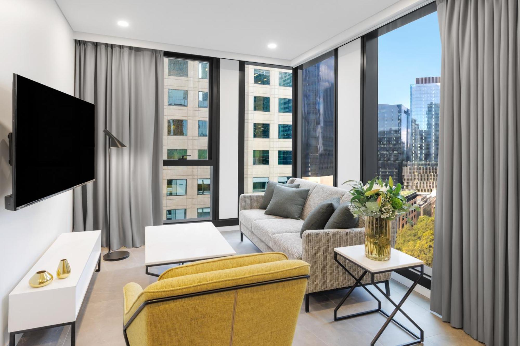 Meriton Suites Melbourne City Exterior foto