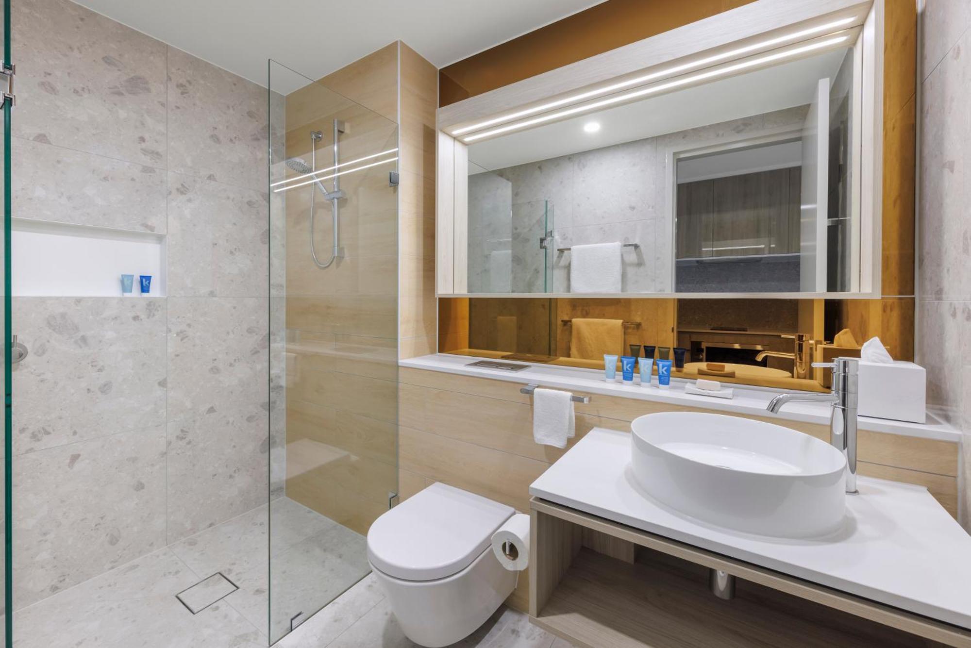 Meriton Suites Melbourne City Exterior foto Bathroom