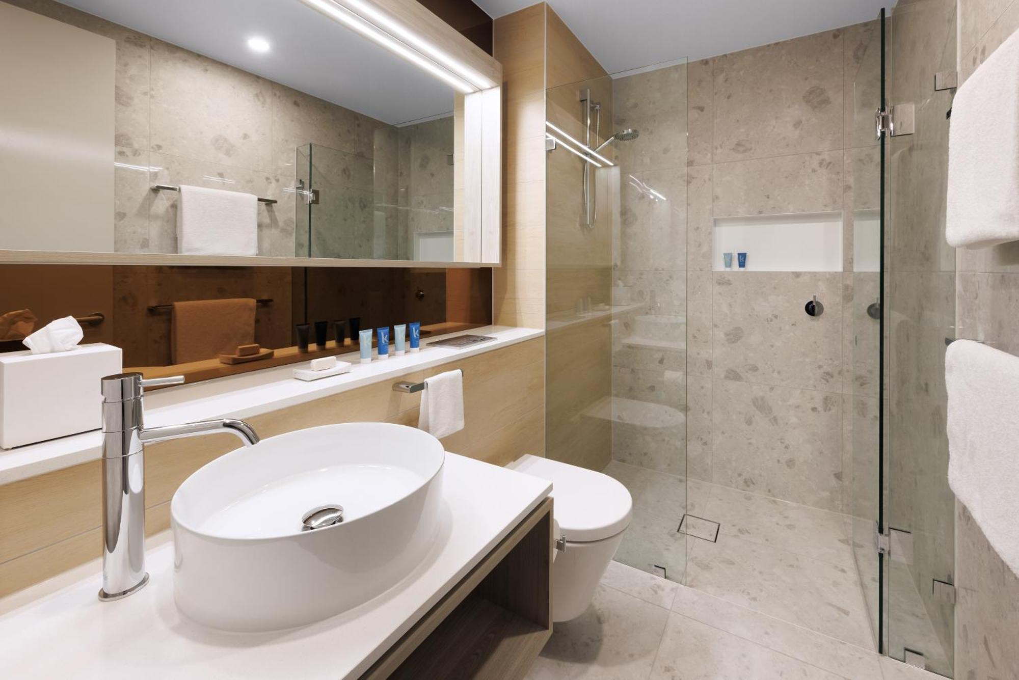 Meriton Suites Melbourne City Exterior foto Bathroom
